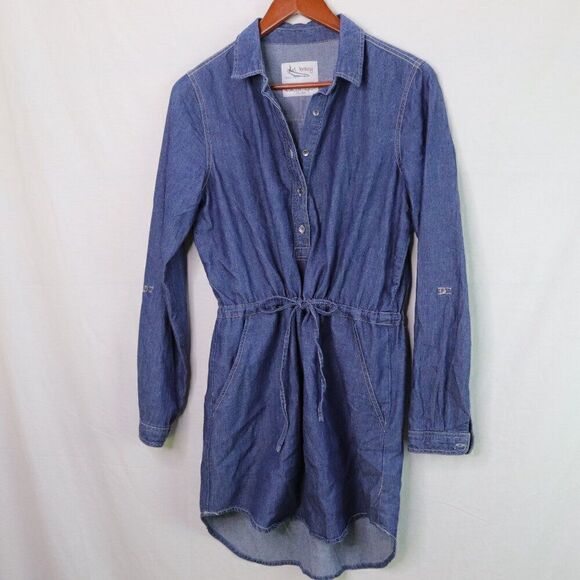 Girl Krazy | Denim Shirt Dress Small - Picture 1 of 7